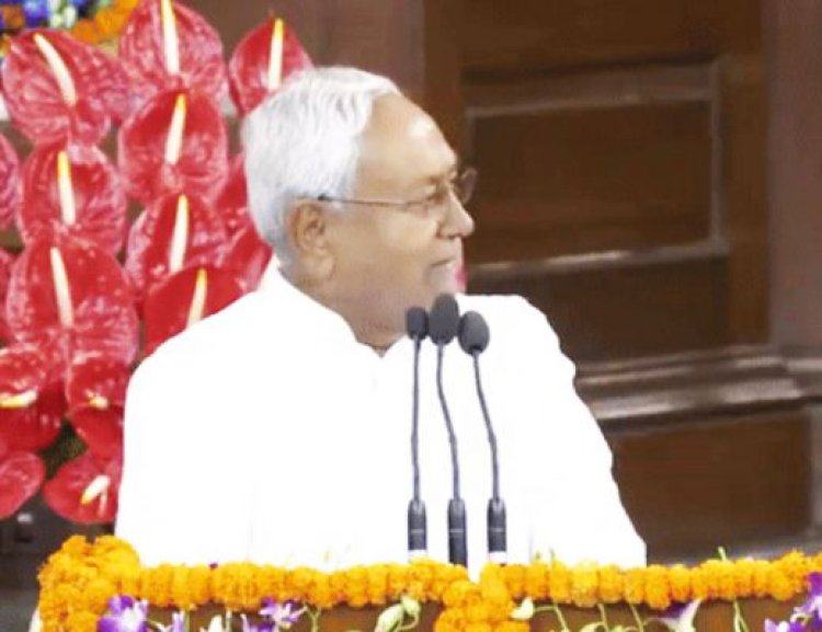 जेडीयू प्रमुख नीतीश कुमार ने इंडिया ब्लॉक पर साधा निशाना