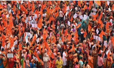 आक्रोश रैली एवं महासभा रायपुर मरीन ड्राइव तेलीबांधा में