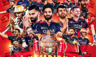 IPL FINAL :  पंजाब किंग्स को हराकर पहली बार चैंपियन बना रॉयल चेलेंजर्स बेंगलोर
